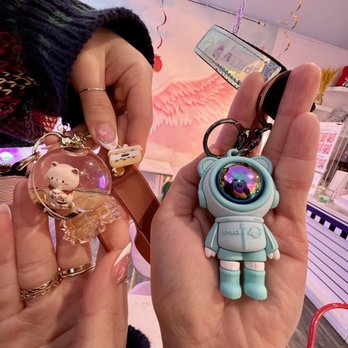 TaoTaoTea - lollipop boba bear keychain, blue astronaut bear keychain - Bubble Tea Near Me - Saratoga, California TaoTaoTea - lollipop boba bear keychain, blue astronaut bear keychain - Bubble Tea Near Me - Saratoga, California