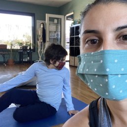 First day of yoga with my babies! First day of yoga with my babies!