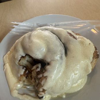 Blue Bird Coffee Company - Cinnamon roll, really good! - Coffee & Tea Near Me - Andalusia, Alabama