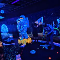 Monarch Family Fun Zone - Glow in the dark fun props and courses