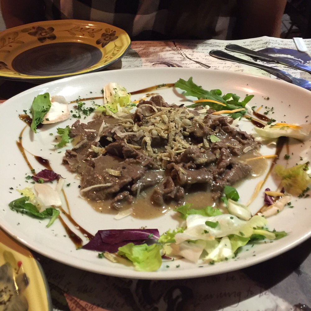 Bistró al 133 - Steak with truffle pieces. - Bistros Near Me - Rome, RM Bistró al 133 - Steak with truffle pieces. - Bistros Near Me - Rome, RM