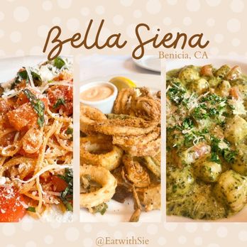Bella Siena - Capellini Pomodoro, Calamari Fritti, Gnocchi Al Pesto - Italian Near Me - Benicia, California