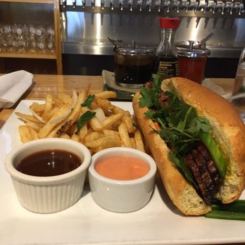 The Answer Brewpub - Pork belly bahn mi - Vietnamese Near Me - Richmond, Virginia