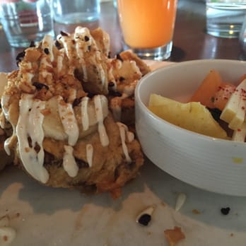 Root Down - Banana bread French toast - New American Near Me - Denver, Colorado Root Down - Banana bread French toast - New American Near Me - Denver, Colorado