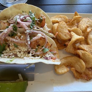 Boosters Bar And Grill - Shrimp Tacos with Sidewinder Fries - Yum - Sports Bars Near Me - The Villages, Florida Boosters Bar And Grill - Shrimp Tacos with Sidewinder Fries - Yum - Sports Bars Near Me - The Villages, Florida