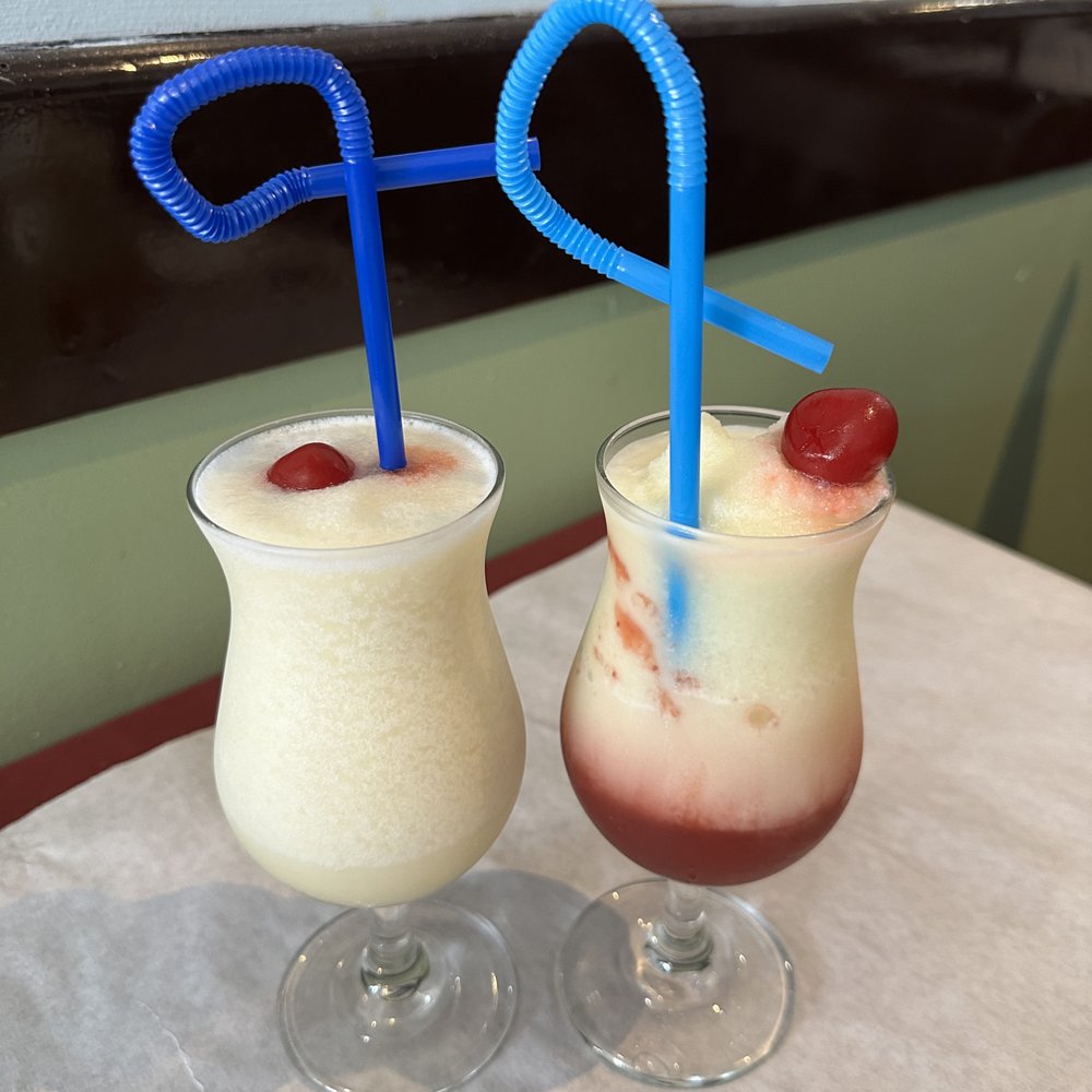 Cinco de Mayo - Coconut Piña Colada and Virgin Strawberry Piña Colada - Mexican Near Me - Bayside, New York Cinco de Mayo - Coconut Piña Colada and Virgin Strawberry Piña Colada - Mexican Near Me - Bayside, New York