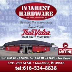 Ivanrest True Value Hardware - Ivanrest True Value proudly serving Grandville, MI for more than 60 years!