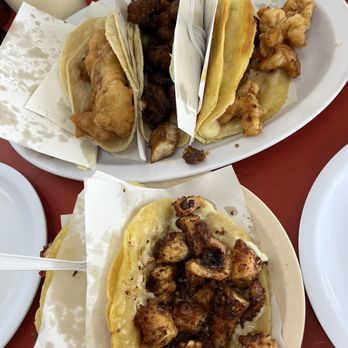 Mariscos el Mazateño - Fish, chicharron, shrimp, and octopus tacos - Mexican Near Me - Tijuana, BCN