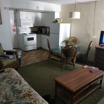 Beach Club At Montego - Efficiency room view from bed - Vacation Rentals Near Me - Myrtle Beach, South Carolina Beach Club At Montego - Efficiency room view from bed - Vacation Rentals Near Me - Myrtle Beach, South Carolina