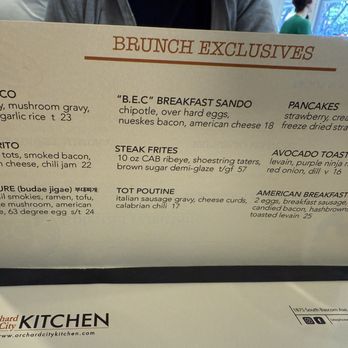 Orchard City Kitchen - New American Near Me - Campbell, California