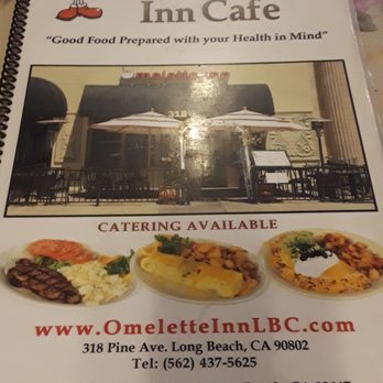 Omelette Inn - Menu cover - Breakfast & Brunch Near Me - Long Beach, California
