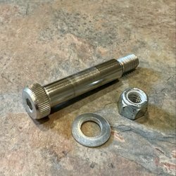 Daytona Bolt and Nut - 1/2 " x 2" Shoulder Bolt with Washer and Locking Nut