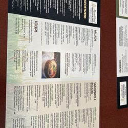 Marshland 3A - Menu