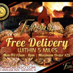 Fattoush - Free Delivery