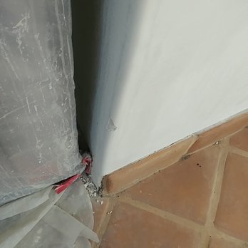 Up To Date Iron Works - chips on stucco when they brought the rail in. - Fences & Gates Near Me - Los Angeles, California Up To Date Iron Works - chips on stucco when they brought the rail in. - Fences & Gates Near Me - Los Angeles, California
