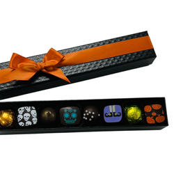 Chocolat Céleste - The Eight Piece Halloween Collection.
You are never to old for Halloween chocolate.