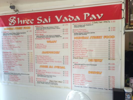 SHREE SAI VADA PAV - Updated July 2026 - 17 Village Way E, Pinner