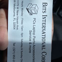 Bits Computer - Business card