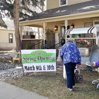 Vera's House Beautiful - Shoppers looking at the front yard.. - Home Decor Near Me - Loveland, Colorado