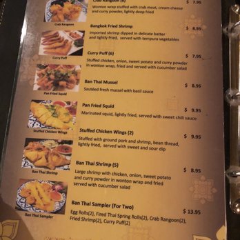 Ban Thai and Sushi Restaurant - As of 9/5/18 - Sushi Bars Near Me - Clearwater, Florida