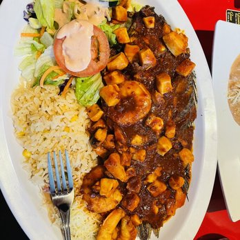 Ixtapa - Pescado loco.. Yumm. I will order less spicy next time. - Seafood Near Me - Riverside, California