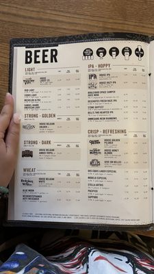 Menu photo 5 Yard House Chino Hills, CA