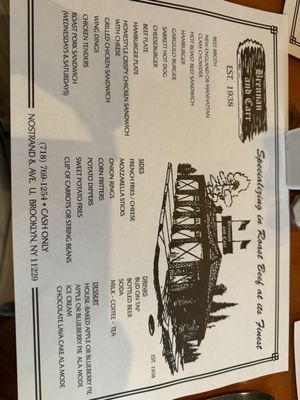 Menu photo 1 Brennan & Carr Brooklyn, NY