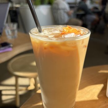 Work in Progress - Orange creamsicle shakerato - Wine Bars Near Me - Costa Mesa, California