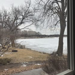 The Grumpy Minnow - View of the lake.