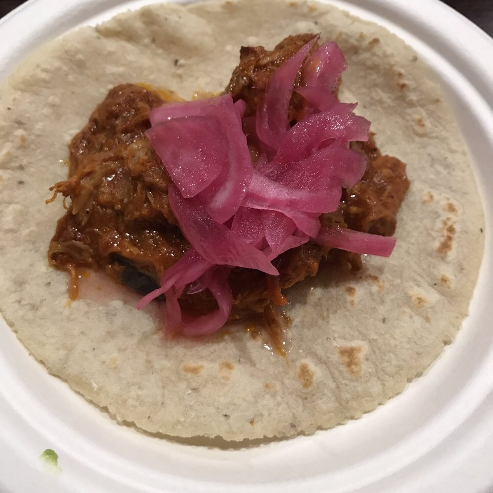 Guisados - Cochinita Pibil with spicy chilis - Tacos Near Me - Burbank, California