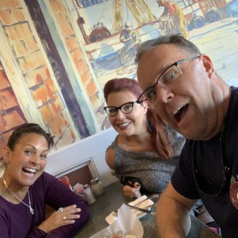 The Causeway Restaurant - Doing funny pics! - Seafood Near Me - Gloucester, Massachusetts