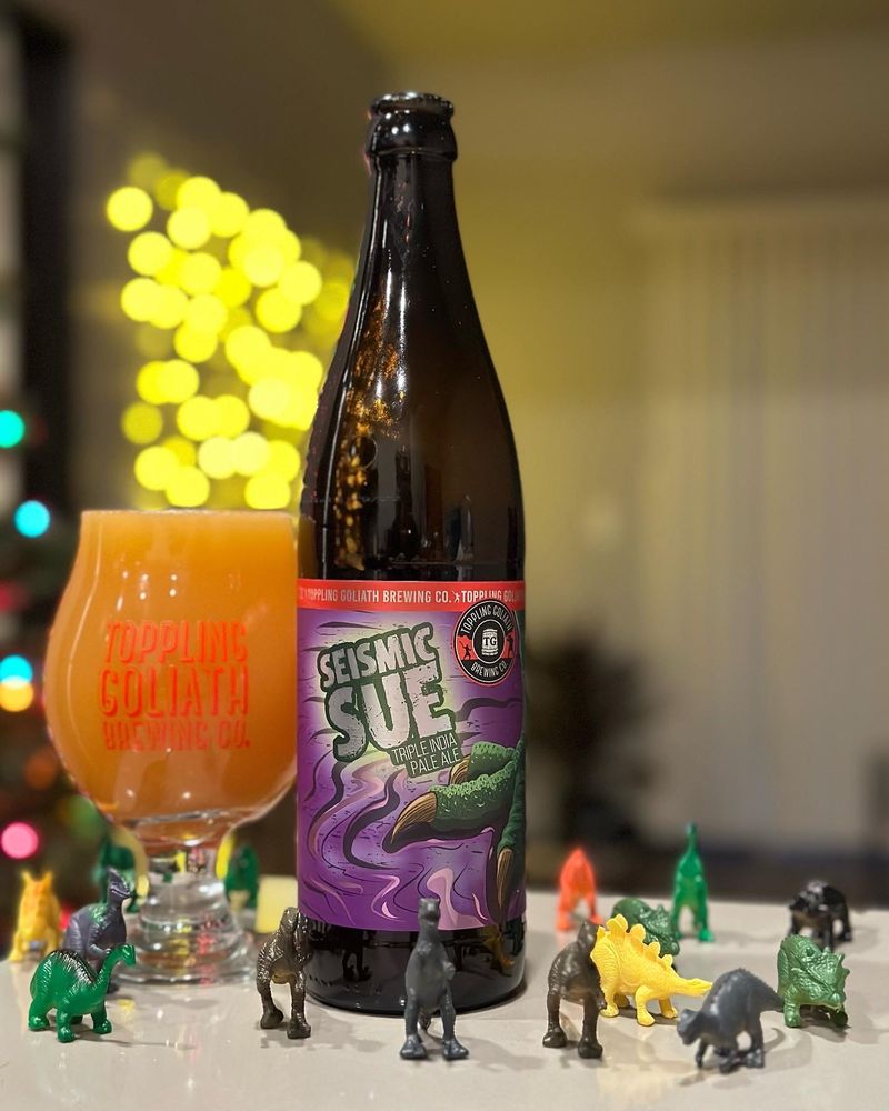 Food from Toppling Goliath Brewing