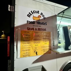 Rescue Dogs Food Truck - The Truck at night