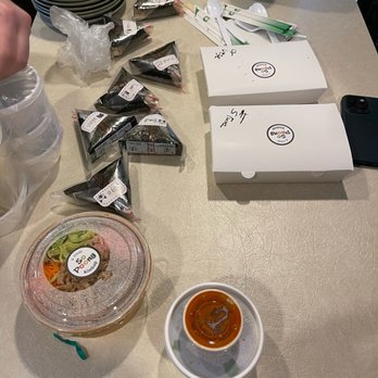 So Poong Kimbap - So Poong Kimbap carry out order of kimbap, soups, bowls, and triangles! - Korean Near Me - Commerce Township, Michigan