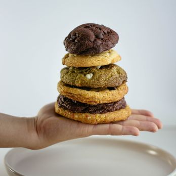 Vancouver Best Cookies - a stack of cookies on a plate - Desserts Near Me - Vancouver, British Columbia Vancouver Best Cookies - a stack of cookies on a plate - Desserts Near Me - Vancouver, British Columbia