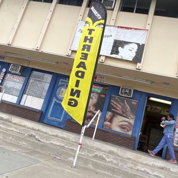 Laxami Threading Salon - This place is a little sketchy. Front of business. - Henna Artists Near Me - Anaheim, California