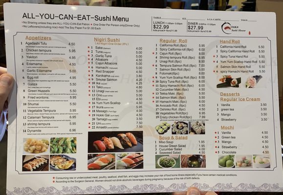 OAKA Sushi House Las Vegas by null