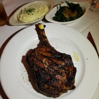 Chadwick's - Ribeye with mashed potatoes & spinach - American Near Me - Brooklyn, New York