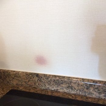 Humphreys Half Moon Inn - Burn or stain on the wall as soon as we walked in. - San Diego, CA