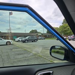 Departments of Motor Vehicles - I knew they weren't going busy rolling into parking lot.