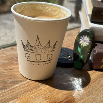 Gūd Coffee Company - We left a painted rock for the next visitor - Breakfast & Brunch Near Me - Valdosta, Georgia Gūd Coffee Company - We left a painted rock for the next visitor - Breakfast & Brunch Near Me - Valdosta, Georgia