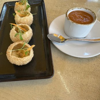 Vaca - These little gems. Totally amazing with shaved scallop! You fight for these - Tapas/Small Plates Near Me - Costa Mesa, California Vaca - These little gems. Totally amazing with shaved scallop! You fight for these - Tapas/Small Plates Near Me - Costa Mesa, California