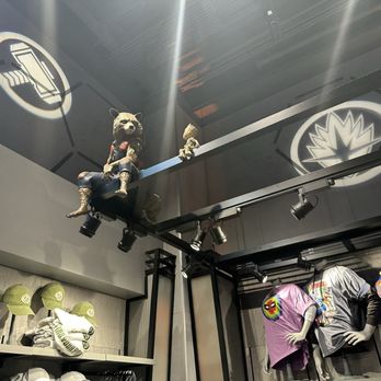 Avengers Reserve - Fun decor hanging suspended above - Toy Stores Near Me