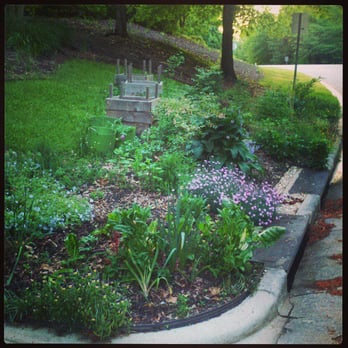 Bountiful Backyards - a flower bed in the backyard - Landscaping Near Me - Durham, North Carolina