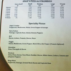 Ange's Pizza & Pub - Pizza,Stromboli, &Specialties!