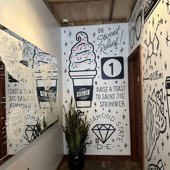Rise Up Coffee Roasters - Great, fun murals. - Coffee & Tea Near Me - Rehoboth Beach, Delaware Rise Up Coffee Roasters - Great, fun murals. - Coffee & Tea Near Me - Rehoboth Beach, Delaware