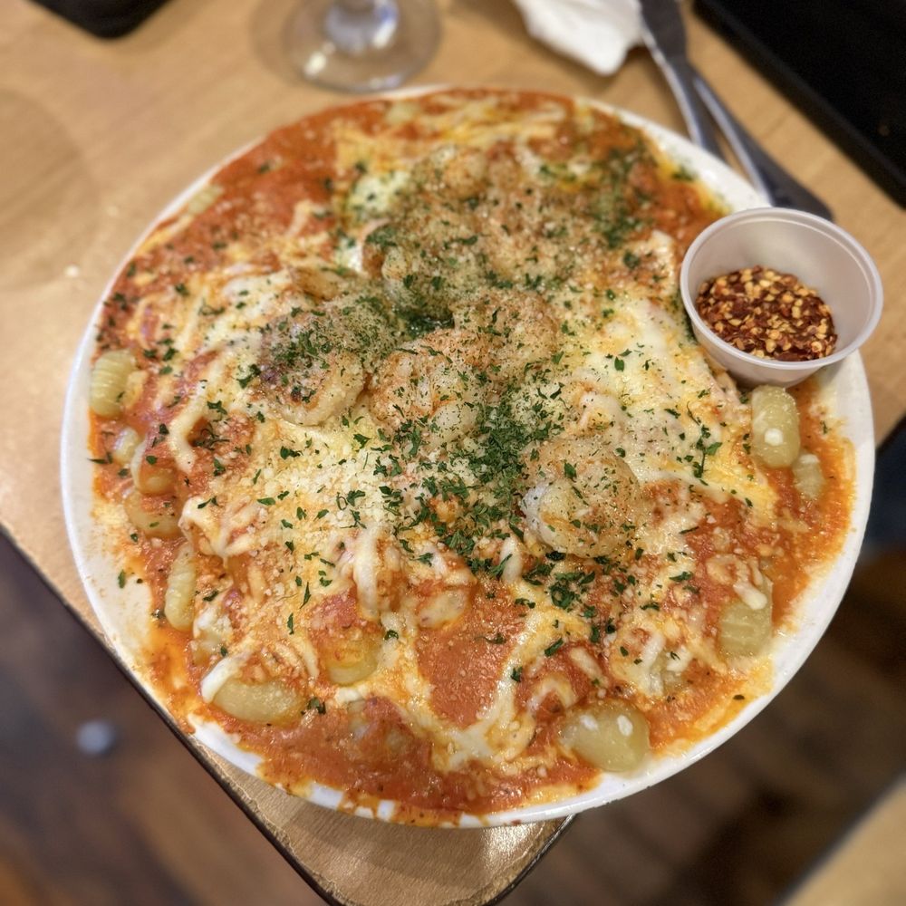 Nautical Whimsey - Gnocchi with shrimp - Italian Near Me - Tupelo, Mississippi
