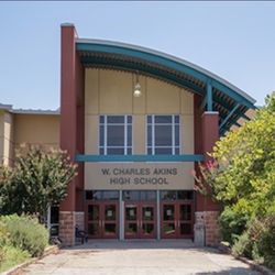 Akins ECHS - Front entrance