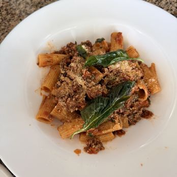 Encore Ristorante - Rigatoni Bolognese - Italian Near Me - Raleigh, North Carolina