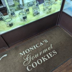 Monica's Gourmet Cookies - In store display - March 2023